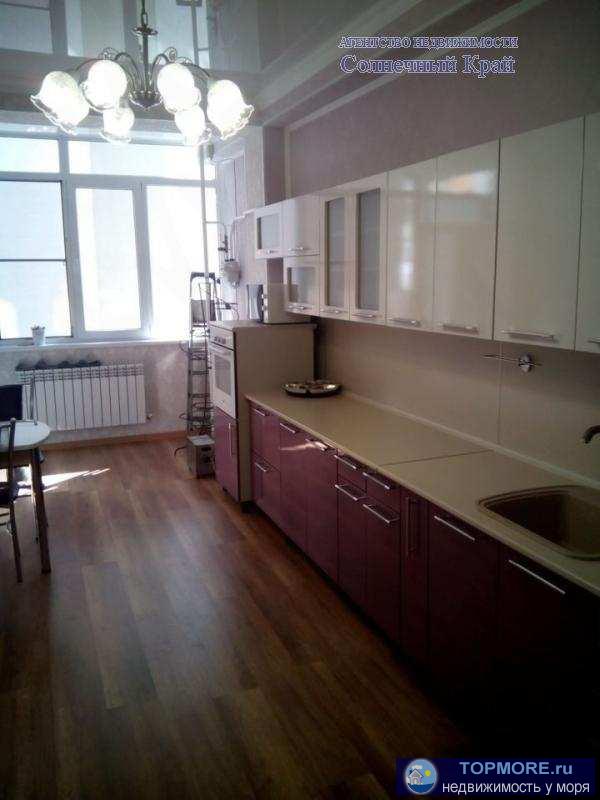 Продается 2-х комнатная квартира в г.Анапа, 75 кв.м.  С хорошим ремонтом, меблирована, с индивидуальным газовым...