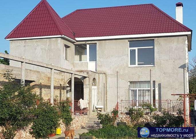 Продается жилой двухэтажный  дом 240 м2  2010 г. постройки в ст Эдельвейс, по генплану города Севастополь назначение...