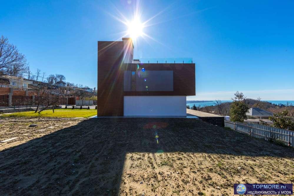 Продаю новый дом в современном стиле Hi-Tech,  прямой вид на море и вся береговая до Олимп.парка, включая Фишт.   -... - 1