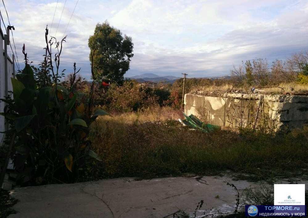 Срочно! Продаётся земельный участок 8,4 сотки. С прекрасным видом на море и горы. Практически ровный. С документами... - 1