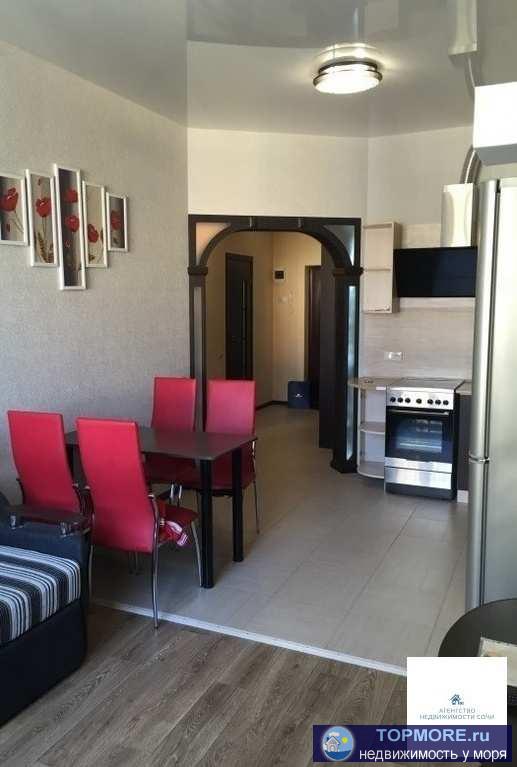 Продам просторную квартиру . Распланирована в кухня-гостиная, спальня , прихожая, санузел. Дому 3 года, квартира с... - 2