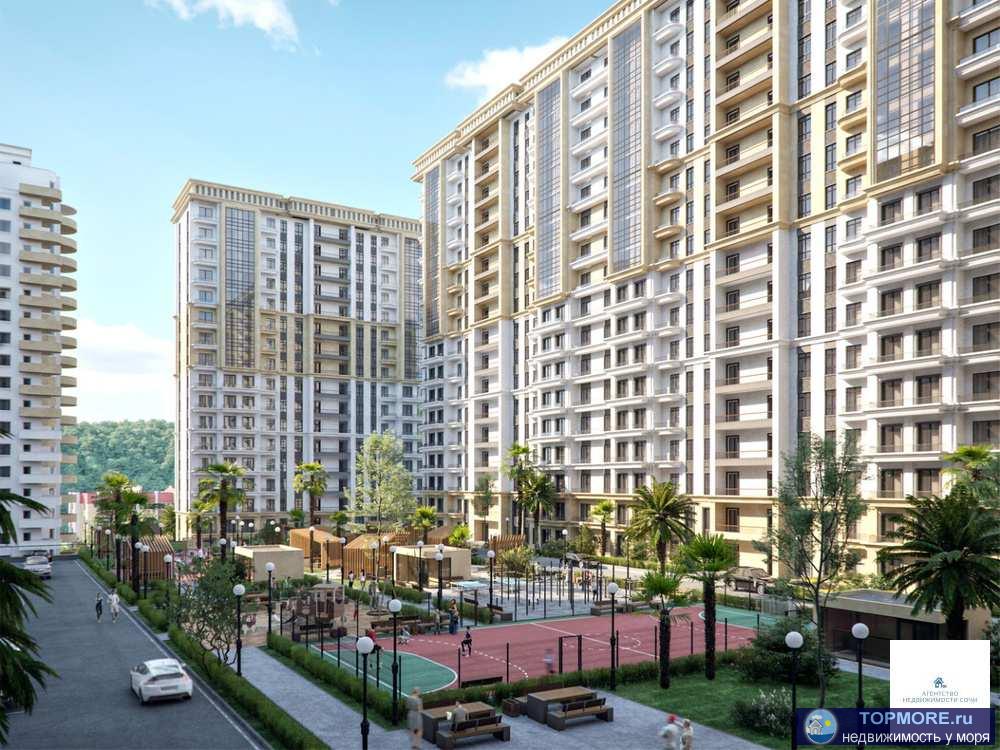 Продажа квартир в новом, Лучшем комплексе в центре города. Большая квартира свободной планировки.На территории...