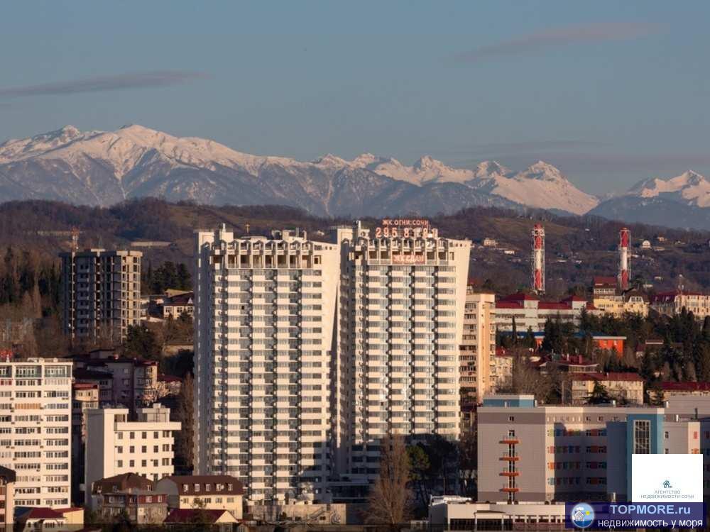 Продаётся однокомнатная квартира с видом на море в ЖК «Огни Сочи» по цене ниже застройщика. Срочно! Информацию о...