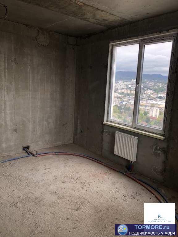 Квартира черновой отделки. Подходит для ипотеки. Вид на храм и море. - 2