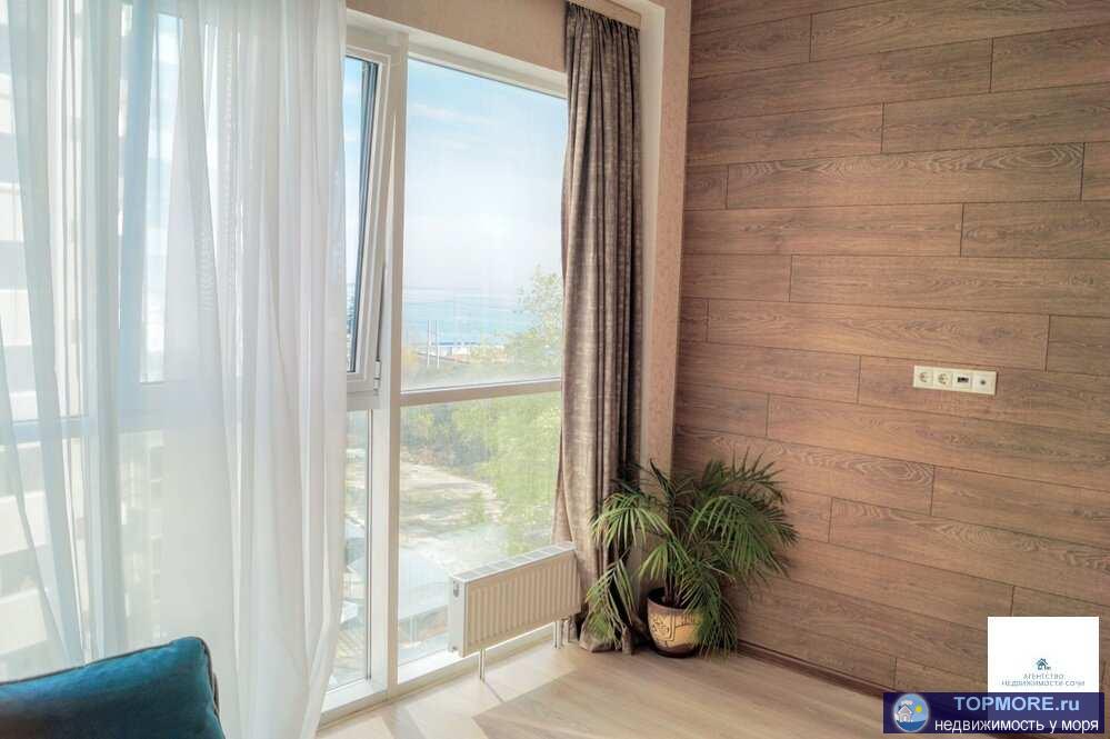 Продам новую 2 – комнатную квартиру в ЖК «Посейдон». Панорамные окна с видом на море и порт Сочи. Планировка евро...