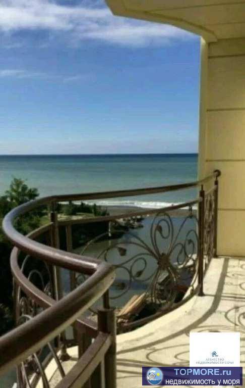 Продается красивая большая квартира у моря в доме бизнес класса, на первой береговой линии. Панорамное остекление... - 2