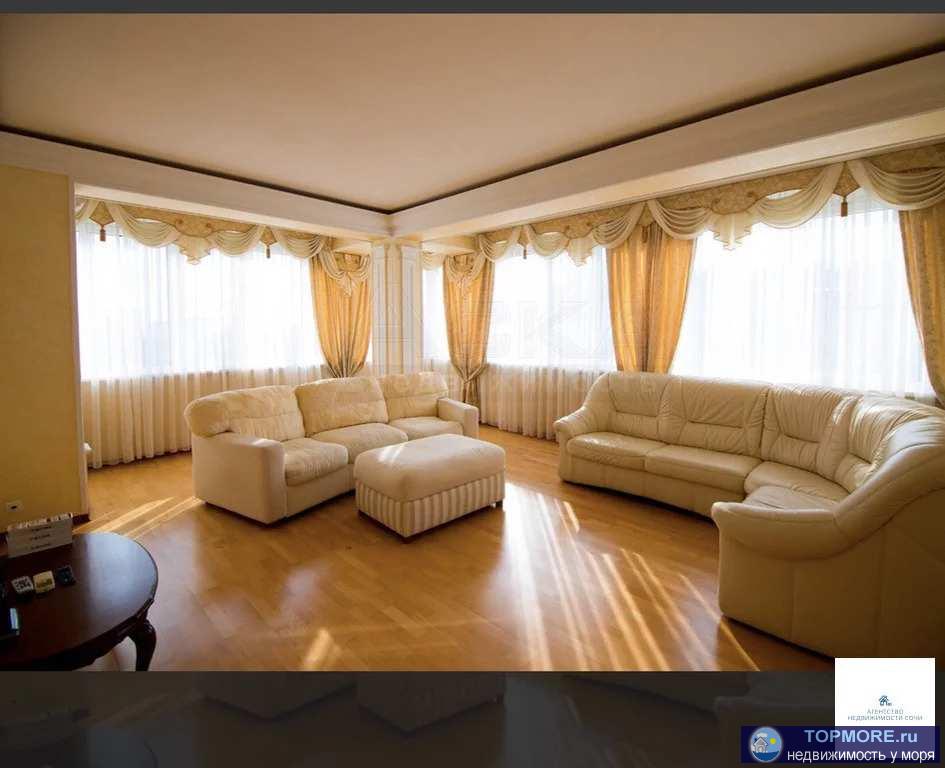 Продается просторная 4 х комнат квартира в Сочи в доме бизнес класса. Дорогой ремонт, итальянская техника и мебель. 3... - 1