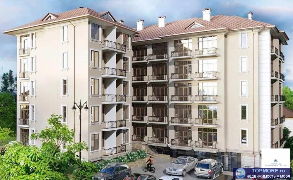 Продажа / Квартиры, Сочи, Бабушкина улица, 2 300 000 р. Квартира в доме комфорт-класса. Дом сдан. Статус-квартира. В доме лифт, своя огороженная территория, парковка, зона... - 1