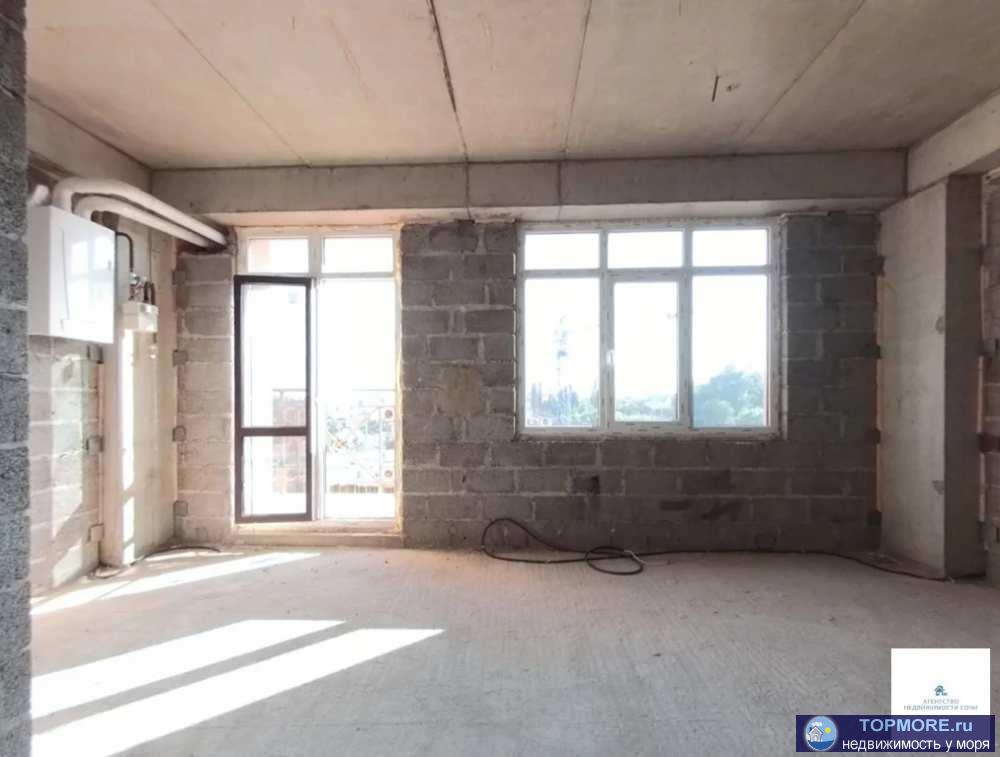 Продажа / Квартиры, Сочи, Донская улица, 3 957 050 р. Просторная студия с балконом и панорамным окном на кухне. Квартира спланирована как единое пространство. Зоны отдыха... - 2