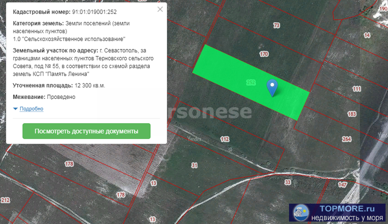 Продается участок сельхозназначения 123 сотки в районе Терновского сельсовета. Участок находится на территории...