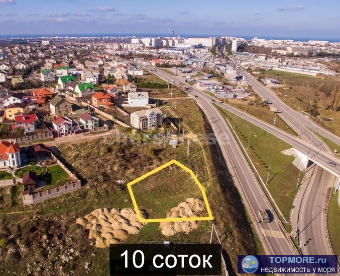 На срочной продаже участок 10 соток под строительство жилого дома (ИЖС) в районе 5-го километра Балаклавского шоссе.... - 2