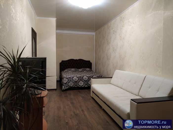 Продажа / Квартиры, Севастополь, Генерала Острякова улица, 23 000 р. Сдается отличная однушка с евроремонтом в новом доме на Остряках. Все необходимое для проживания имеется. Квартира... - 1