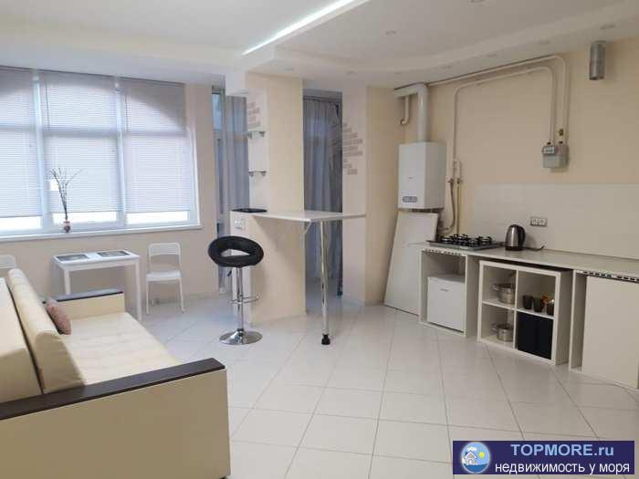 сдается с 17/07 студия в ЖК Омега Сити. До пляжа 5 мин. В студии есть все для комфортного проживания в ней. Сдается... - 1