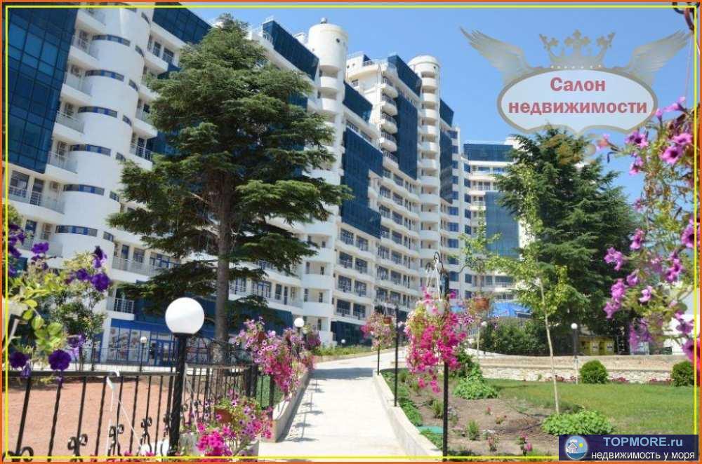Продажа 2-комнатной квартиры в новом жилом комплексе в Гурзуфе. Квартира расположена на 8-мом этаже нового 15-ти... - 1