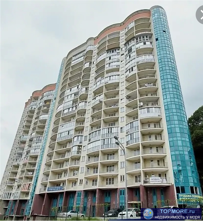 Просторная двухкомнатная квартира с двумя балконами недалеко от моря 600м. Статус квартира.В шаговой доступности вся...