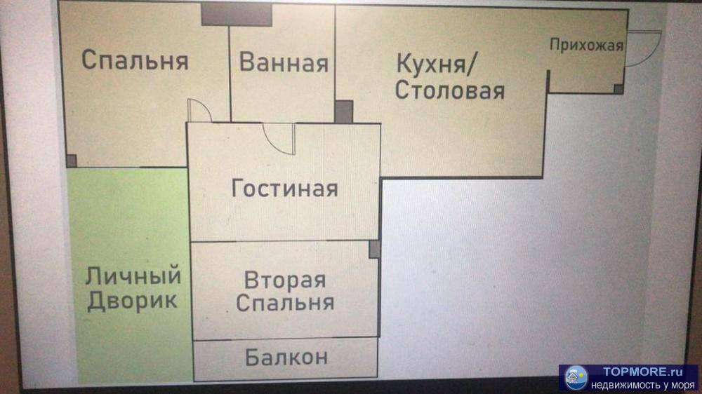 Продаю 3к-квартиру с новым ремонтом, по ул. дмитриевой 2а, район Светлана (низ)Квартира общей площадью в 70 кв.м.,... - 1