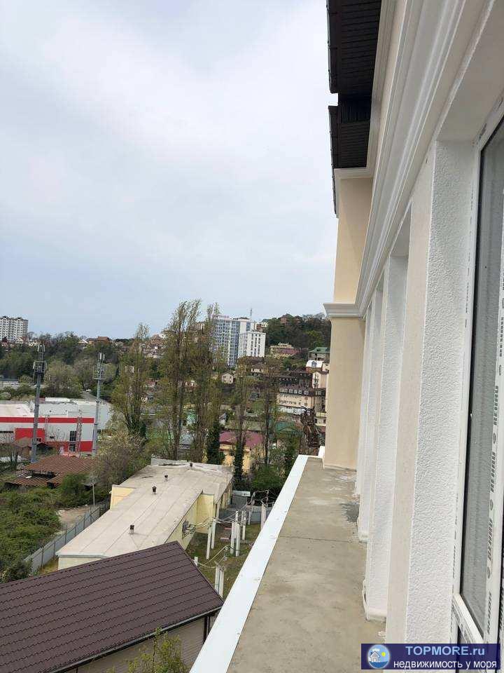 Сочи, Центральный район, микрорайон Донская.Продаётся 1-комнатная квартира свободной планировки в новом доме... - 2