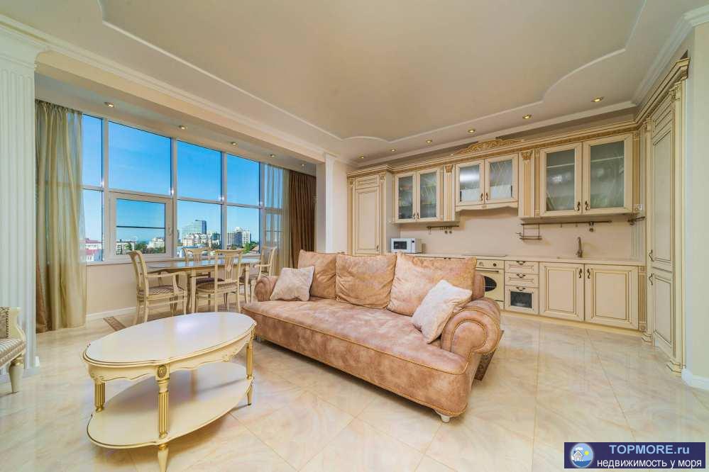 Квартира в жк Московия!106 м2 с ремонтом, мебелью и техникой. Вид на море!  - 1