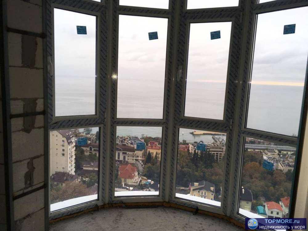 Продаю шикарную квартиру с видом на море, дом бизнес класса, территория огорожена,  видео наблюдение, есть подземная...