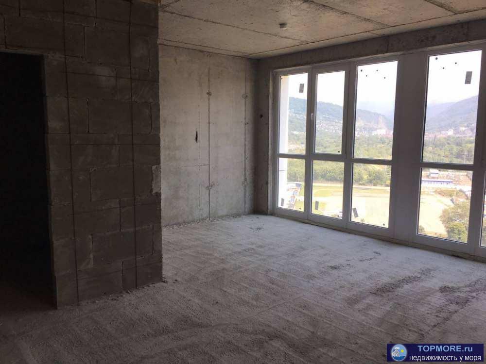 Продается 2 ком квартира в современном жилом комплексе. Квартира свободной планировки. С панарамным остеклением с... - 1