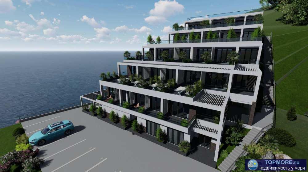   Расположены в новом шестиэтажном апарат отеле комфорт+ класса Морской каскад. До моря 85 метров или 5-7 минут...