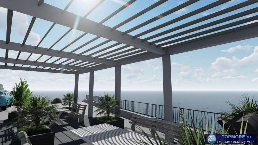   Расположены в новом шестиэтажном апарат отеле комфорт+ класса Морской каскад. До моря 85 метров или 5-7 минут... - 2