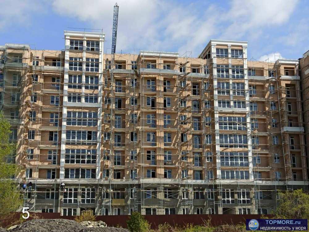 Продаётся квартира студия 22,3 кв.м. в жк Семейный 5 корпус, черновая отделка. Современный жилой комплекс комфорт... - 1