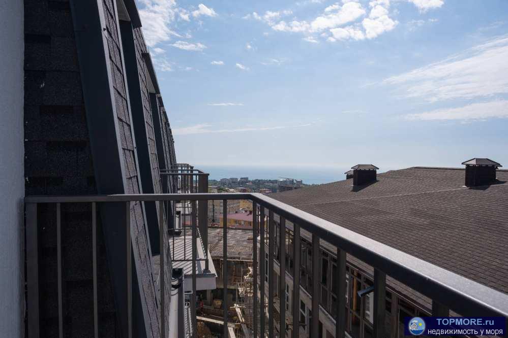 Квартира с видом на море! Два окна и балкон позволяют создат хорошую планировку. Жилой комплекс комфорт класса со... - 1