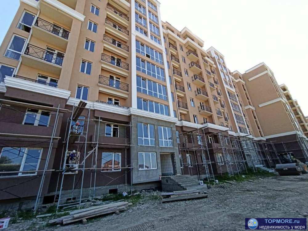 Продам квартиру-студию в жк Семейный в 3 корпусе, 4 этаж в Поселке Лазаревское. Дом будет сдан в августе 2020 года.... - 1