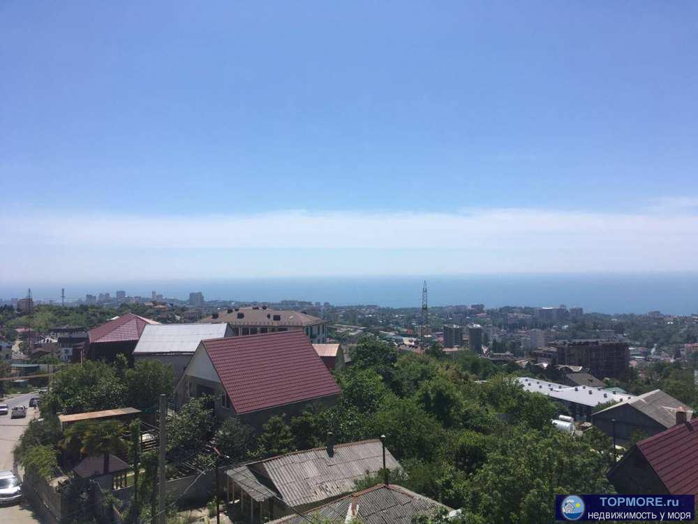 Центр Сочи, панорамный вид на море и город,  в квартире чистовая отделка, тёплые полы, двухконтурный газовый котел,... - 1