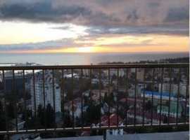 Квартира в высотке в самом центре Сочи с панорамным видом на море,...