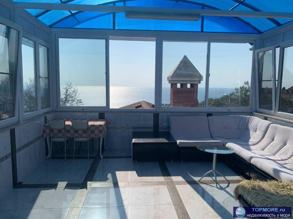 Шикарная 3-комнатная квартира с панорамным видом на Море, крытой террасой и терассой с зоной барбекю в район... - 1