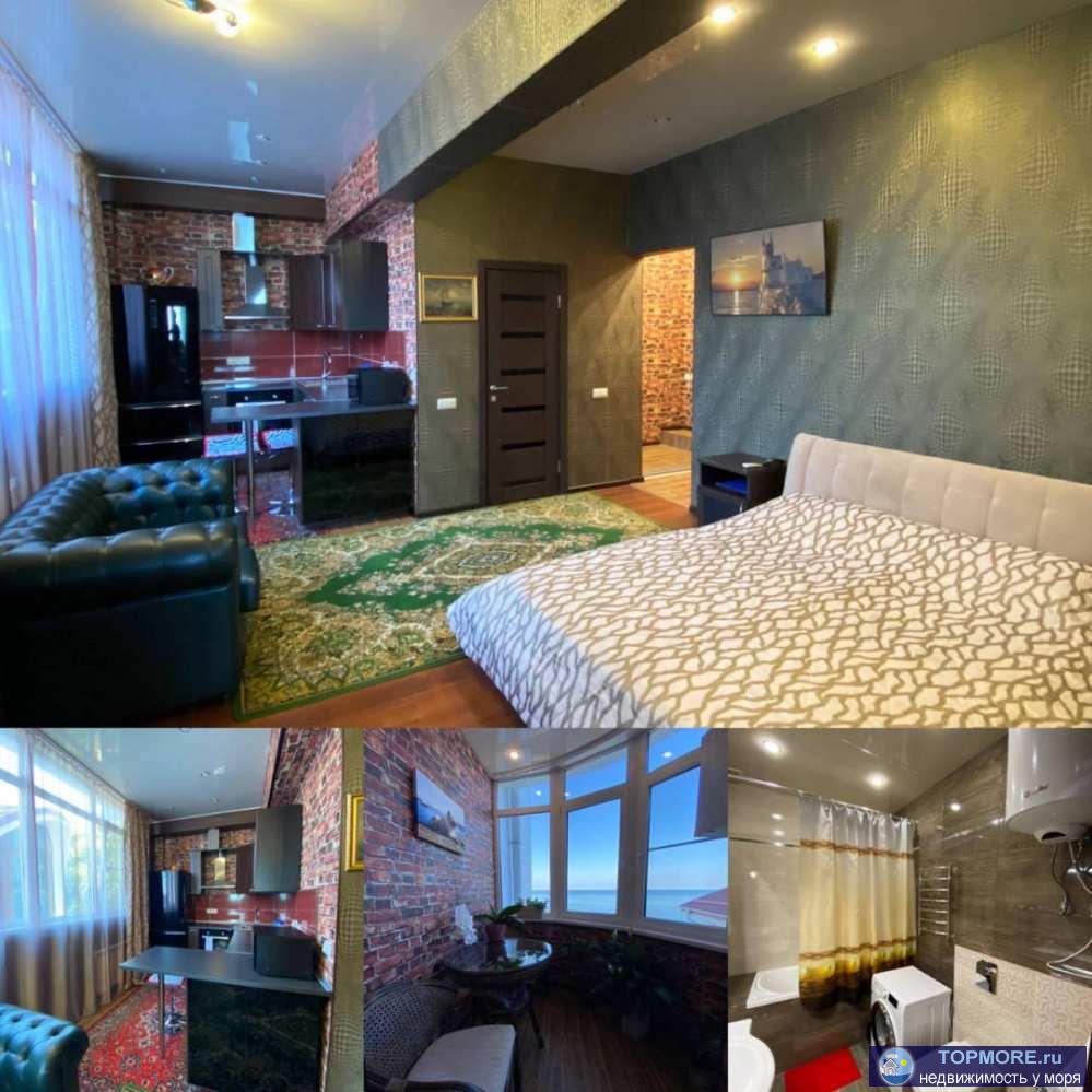 апартаменты бизнес класса дорогой ремонт,со своим пляжем