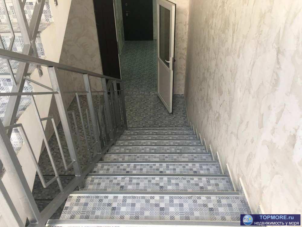 Квартира в тихом спокойнм месте. Полноценная двухкомнатная квартира с предчистовой отделкой. Боковой вид на море. Все... - 2