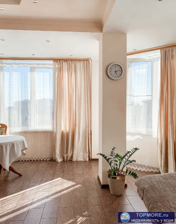 Лот № 129983. Продаю светлую и просторную квартиру в клубном доме в мкр. Мамайка. Квартира общей площадью 80 кв.м.,...