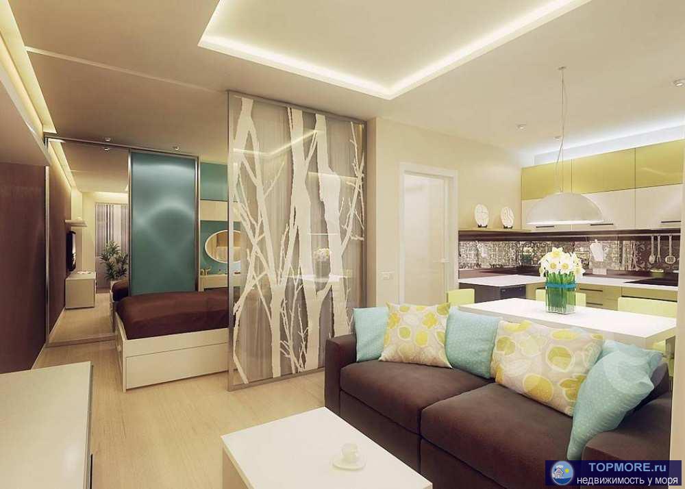 Уникальная цена за квартиру с ремонтом, с видом на море. Развитый район, рядом детский садик, развлечения, магазины.... - 1