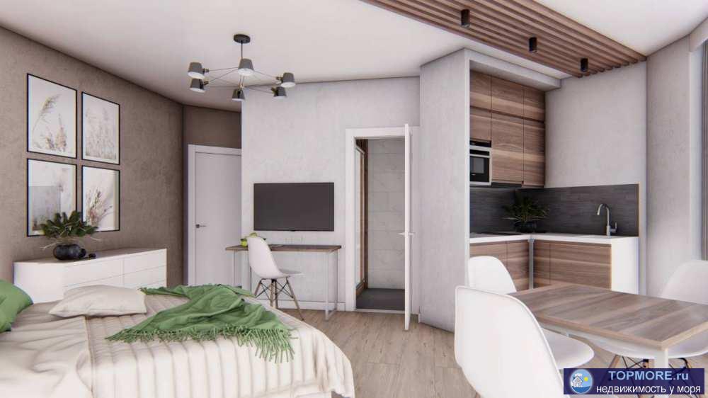 Уютные апартаменты, находятся рядом с Дендрарий, цирк, зимний театр, музеи. Развитая инфраструктура. Море буквально в... - 1