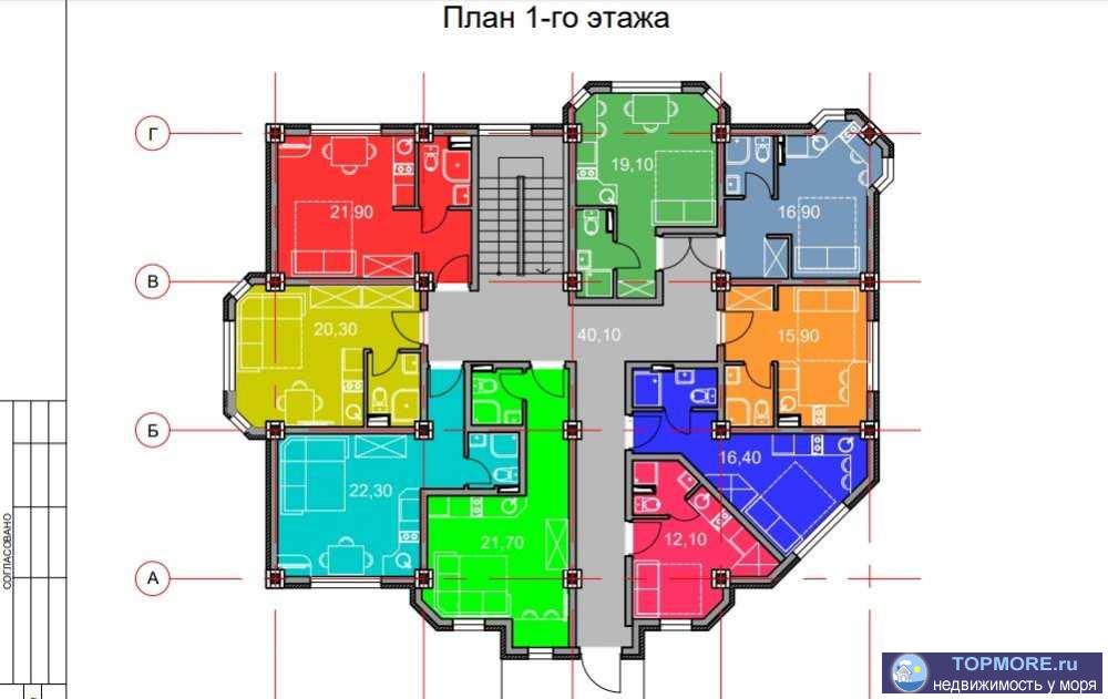 Продается квартира в жк Арт на улице Пирогова.Рядом море, магазины, рынки, школа, садик, церковь все что нужно для...