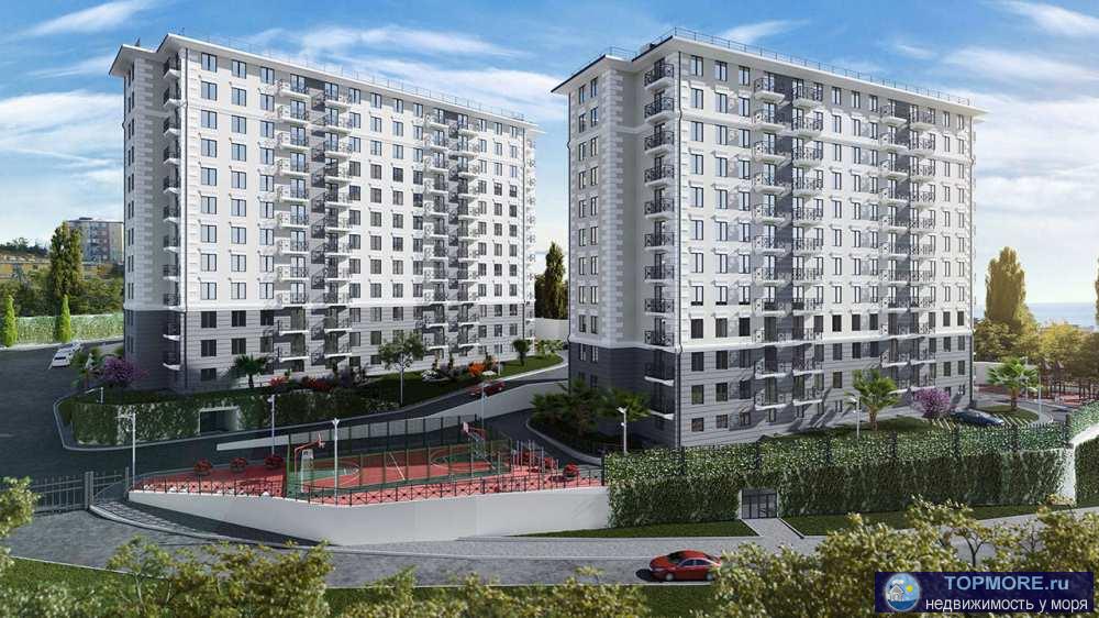 Квартира в Сочи - уже не мечта, а реальность!Квартира в спальном районе, в закрытом жилом комплексе!Шикарная... - 2