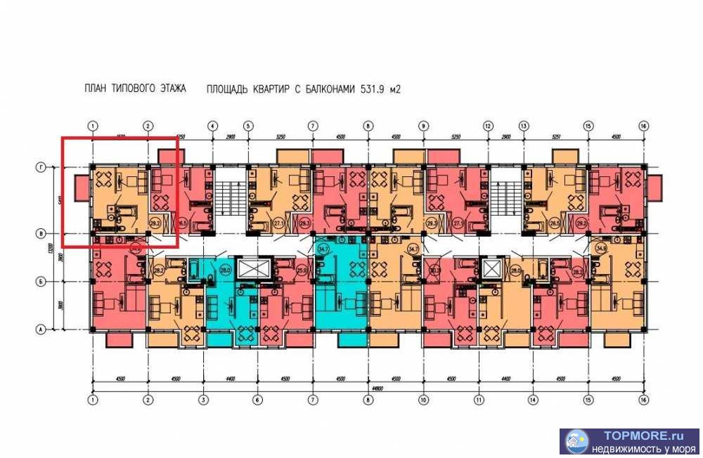 Просторная, светлая квартира - 3 окна + балкон!Легко планируется в полноценную однушку или полуторку. Вид на реку и... - 1