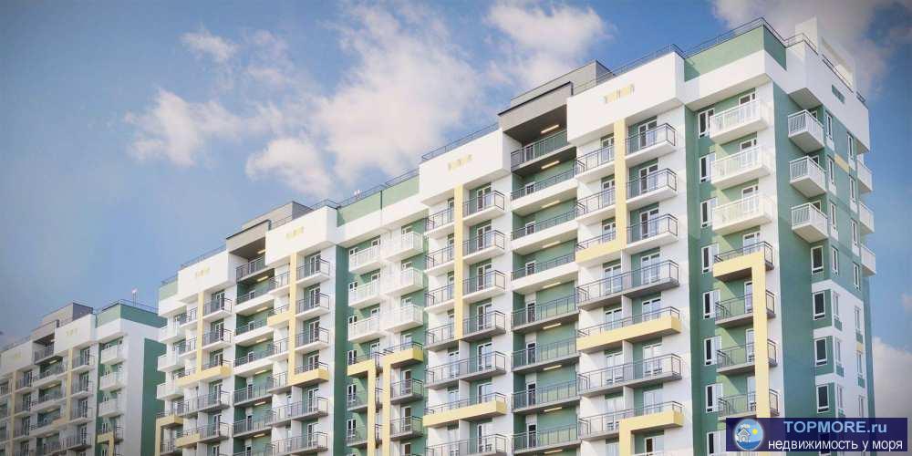 Продается квартира 35,1 квадратных метра в новом жк Флора эта квартира подойдет для инвестиций так как жк на сдадии... - 1