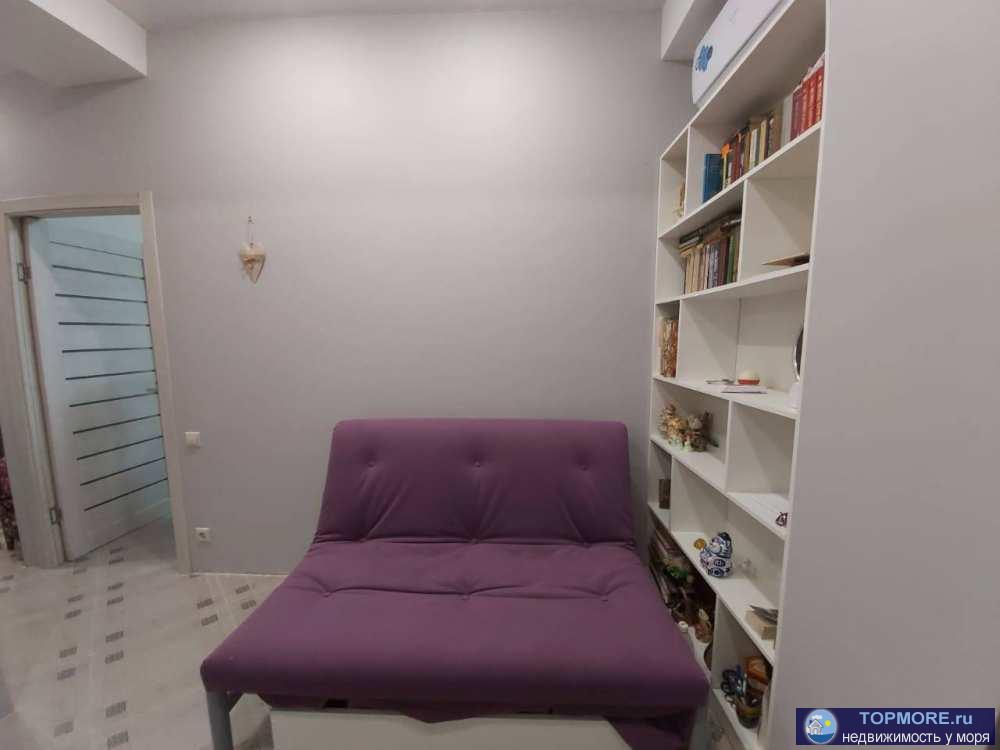 ул.Альпийская - 34 м2 жп с ремонтом и мебелью. Полноценная 1 комнатная( кухня  с гостинной, спальня с гардеробом)... - 2