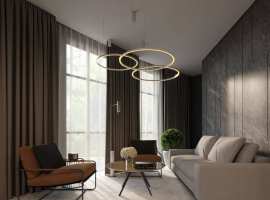 Большой пенхаус с прекрасным видом на море и горы в Курортном...