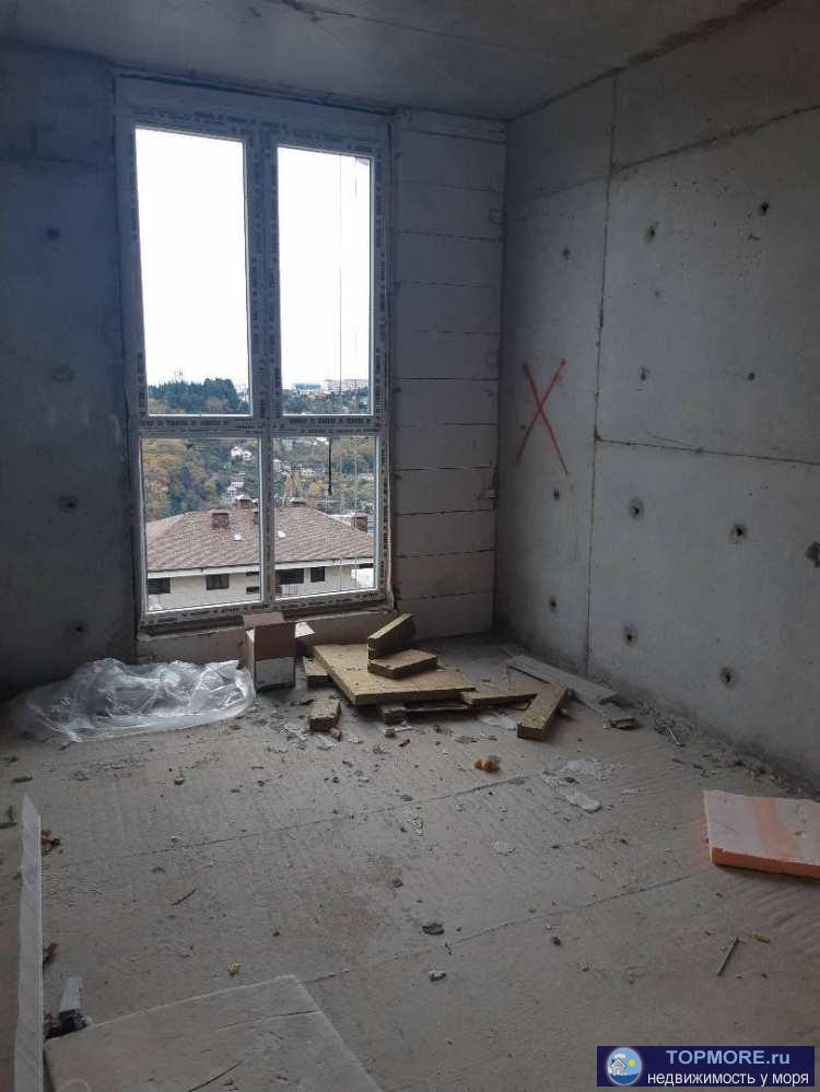 Продается однокомнатная квартира с великолепным видом на море и город. Придомовая территория. Парковка. До моря... - 2