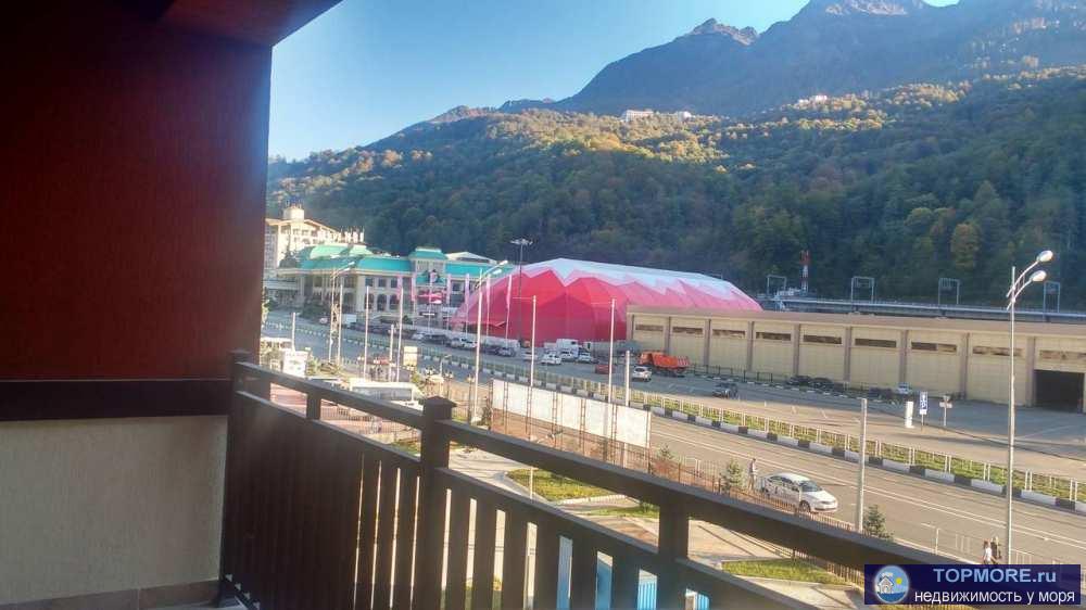 Лот № 105829. Квартира в пос. Эстосадок, у канатной дороги. С солнечной стороны, теплая, с видом на горы и поселок.... - 2