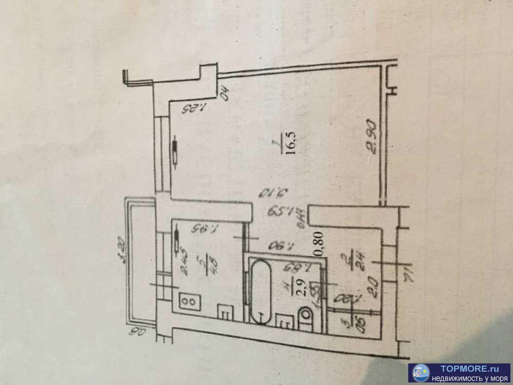Продаю уютную квартиру в развитом микрорайоне Бытха! Проходят все ипотеки. В квартире требуется сделать ремонт.... - 2