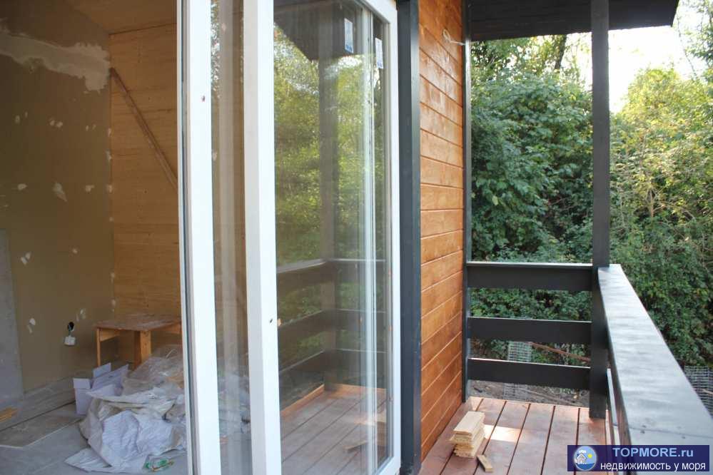  Каркасно-щитовые дом, канадско-финская технология. Дом выполнен в классическом стиле. Одноэтажный 90 кв.м. + 9 кв.м... - 2