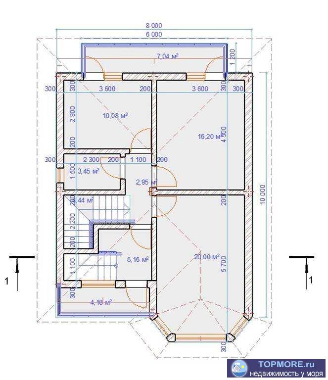 Продажа / Дома и коттеджи, Сочи, Светогорская улица, 11 000 000 р. В продаже дом расположенный в закрытом коттеджном поселке, в Адлере. Индивидуальная парковка у дома, есть планировка... - 1