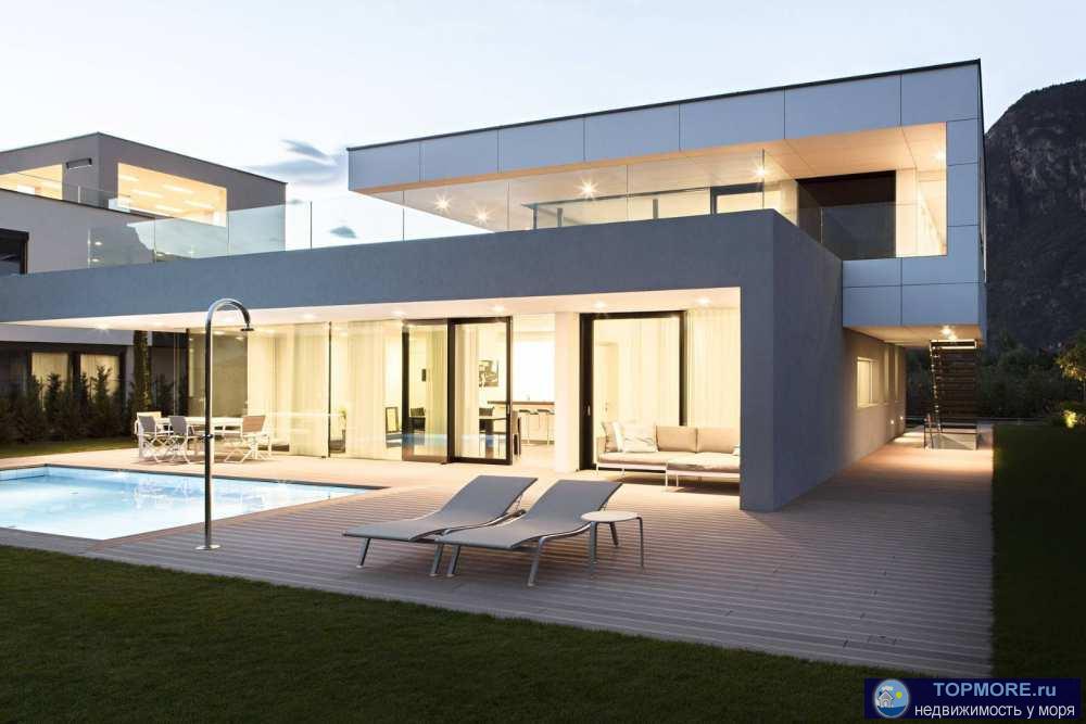 Предлагаю купить и построить современный дом в стиле хай тек. Тихое живописное место с панорамным видом на море. При... - 2