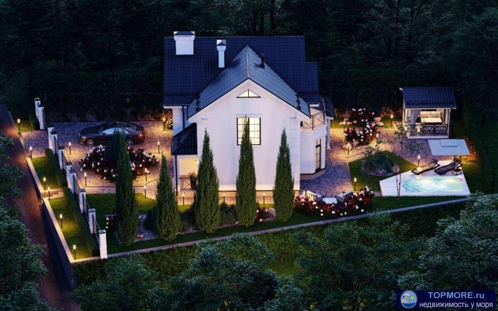 кп Вилла маунт - коттеджный поселок бизнес-класса с панорамным видом на горы.Дома монолит-каркас с блочным...